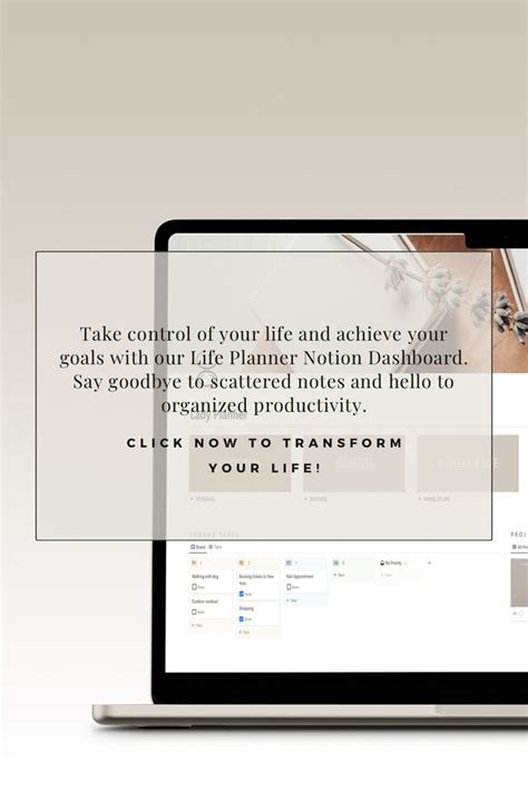 Notion Template That Girl Life Planner Advanced Notion Dashboard All On