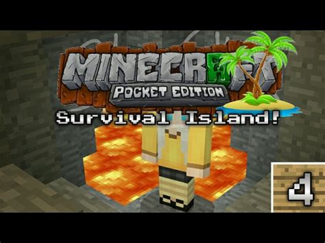 MINING TRIP Minecraft Pocket Edition Survival Island 4 YouTube