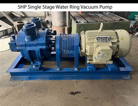 Hp Single Stage Water Ring Vacuum Pump At Rs Water Ring