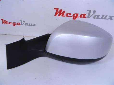 Agila B LH Passenger Side Electric Door Wing Mirror Steel Silver ZCC