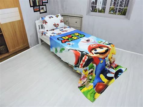 Manta Cobertor Mario Bros Ultrasoft E Len Ol De El Stico P Frete Gr Tis