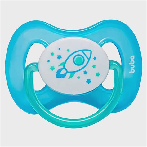 Chupeta Beb Infantil Brilha No Escuro M Bico Silicone Livre Bpa