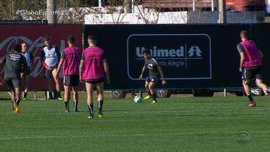 Globo Esporte Rs Inter Fecha Treino Em V Spera Do Cl Ssico Gre Nal E