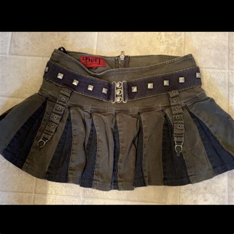 Tripp Nyc Green Mini Skirt Super Cute Tripp Nyc Depop