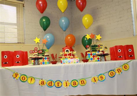 Yo Gabba Gabba Party Ideas