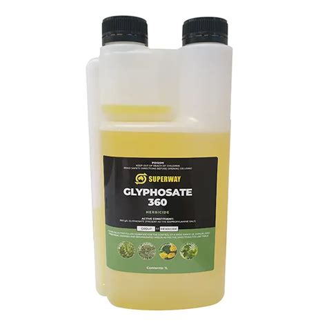 Superway Glyphosate 360 Weedkiller 1l Concentrate Pestrol Australia