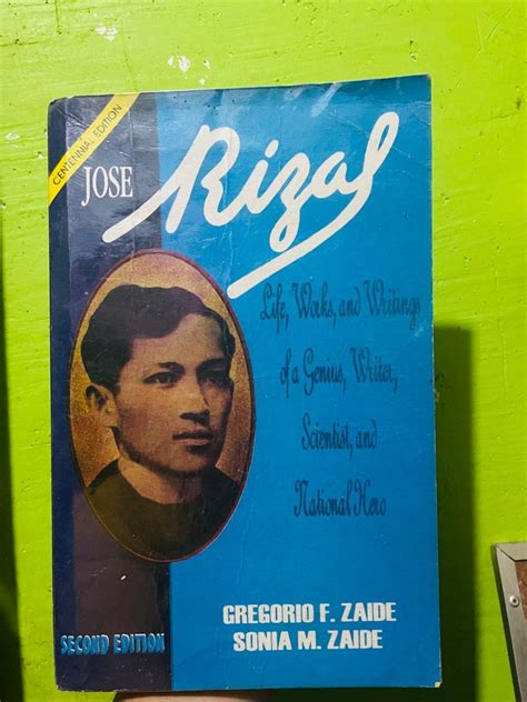 JOSE RIZAL LIFE WORKS AND WRINTING Hobbies Toys Books Magazines