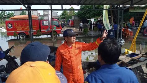 Banjir Di Kota Tangerang Mulai Surut Tersisa 8 Titik Lokasi Side Id