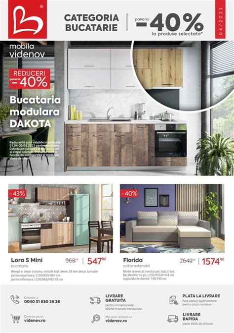 Catalog Mobila Videnov Aprilie Reduceri Bucatarii Coperta