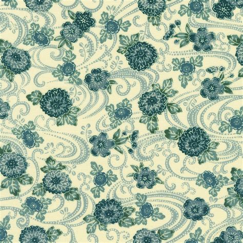 Robert Kaufman Fabrics SB 83062D1 2 BLUE By Sevenberry From Kyoto Gardens