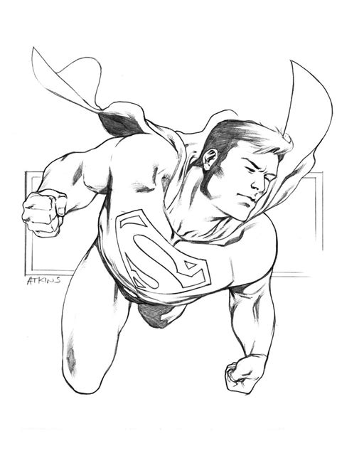 Superman sketch by RobertAtkins on DeviantArt