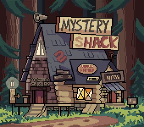 Mystery Shack :: Behance