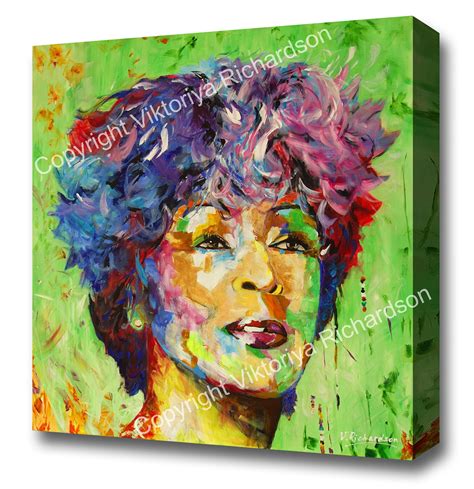 Tina Turner Canvas Print Portrait Wall Art Wall Hangings Etsy