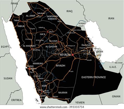 Saudi Arabia Map Pin Royalty Free Vector Image F