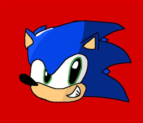 Pixilart Sonic By Makkusu