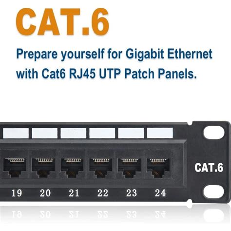 Iwillink Port Patch Panel Cat Patch Panel Rj Keystone Network