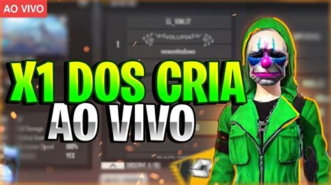 🔥 Free Fire Ao Vivo 🔥 Sala Personalizada 🔥 X1 Dos Crias 🔥 4x4 🔥 9k