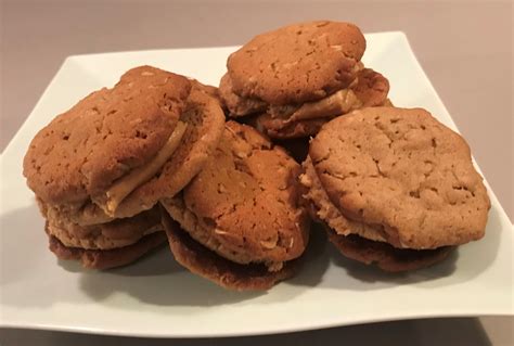 Girl Scout Style Peanut Butter Sandwich Cookies Ugly Desserts