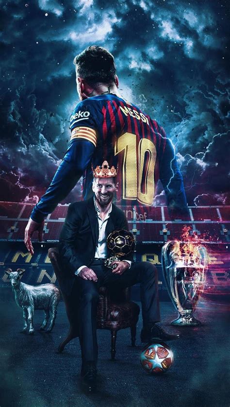 Messi The Goat Wallpapers - Wallpaper Cave