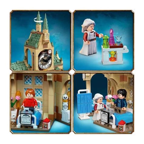 LEGO 76398 Harry Potter L Infirmerie De Poudlard Chu00e2teau Et Tour