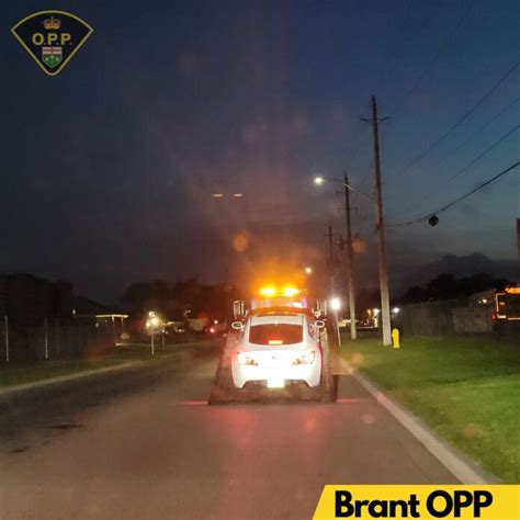 Brant County Opp Charge 18 Year Old With Stunt Driving Brantbeacon