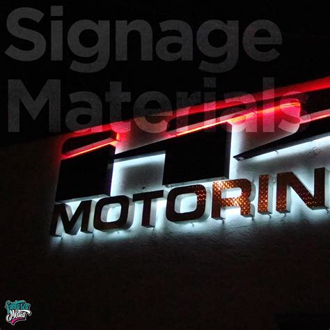 Signage Materials & Custom Signs | Fantasea Media