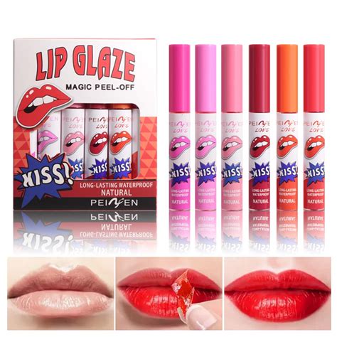 Amazon Colors Peel Off Lip Stain Lip Tint Waterproof Long