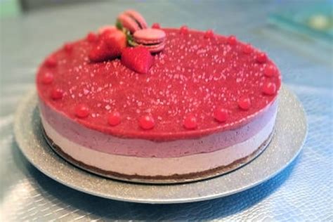 Recette De Bavarois La Fraise Sur Biscuit Speculoos