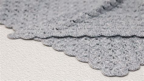 かぎ針編み編み図 100均毛糸でキラキラ柄編み三角ショールの編み方crochet Shawl モコタロウブログ 編み物