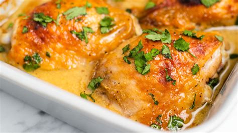 Honey Mustard Chicken Thighs Recipe