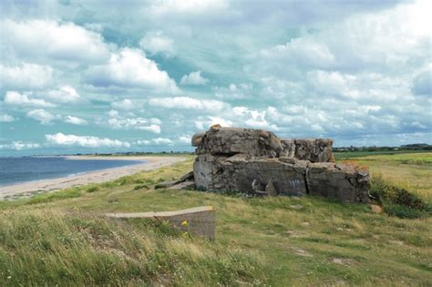 Bunker Allemand En Normandie Après La Seconde Guerre Mondiale Photo