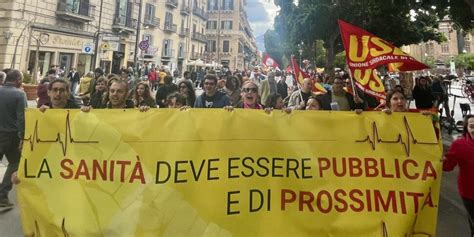 Marcia Per Il Diritto Alla Salute Manifestazione A Palermo Per