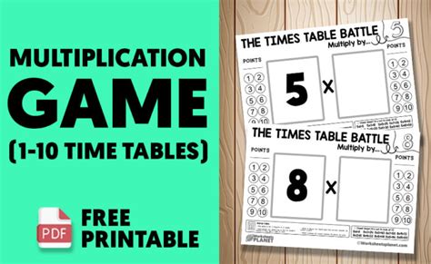 Multiplication games for kids | The Time Tables Game