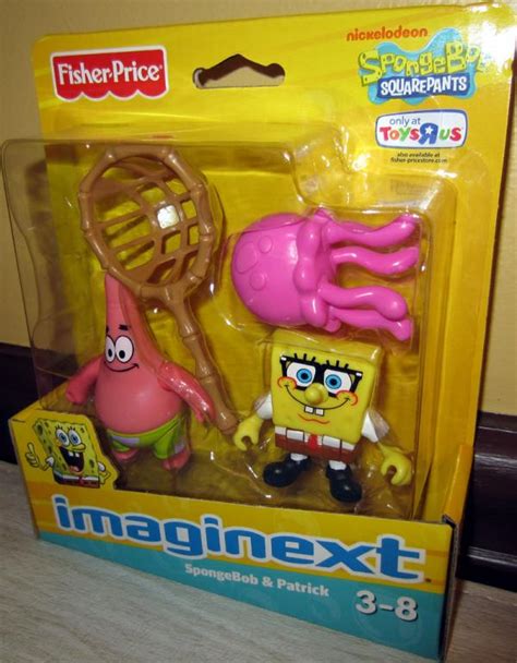 SpongeBob Patrick Imaginext Toys R Us Exclusive action figures