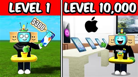 Level 1 Vs Level 10000 Supermarket In Roblox Youtube