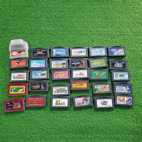 【やや傷や汚れあり】gba ゲームボーイアドバンス カセット ソフト 30本 まとめ売り スーパーマリオアドバンス ぷよぷよソニックアドバンス