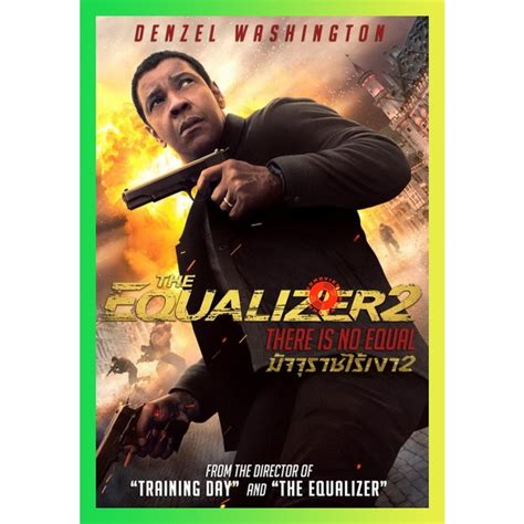 New Dvd The Equalizer 2 มัจจุราชไร้เงา 2 เสียง ไทย อังกฤษ ซับ ไทย อังกฤษ Dvd New Movie