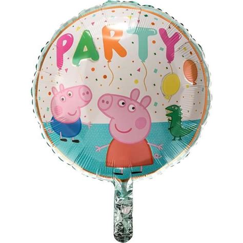 Ballon Foil Standard Peppa Pig S60 Paquet N20964 Cdiscount Maison