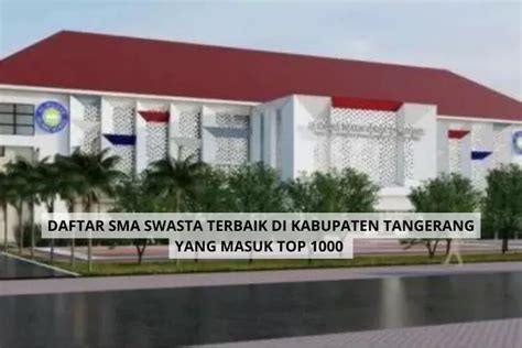 Kalahkan Sma Negeri Inilah Deretan Sekolah Swasta Terbaik Di Kabupaten