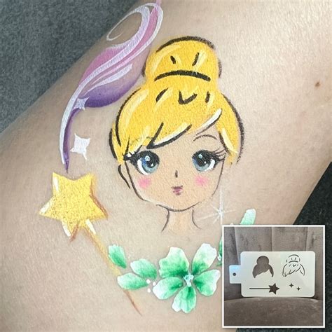 Face Painting Stencils Face Paint Stencils Princess - Etsy