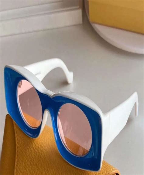 Meilleurs Prix De Gros Lunettes De Soleil Ac Tate Rectangulaire En Bleu