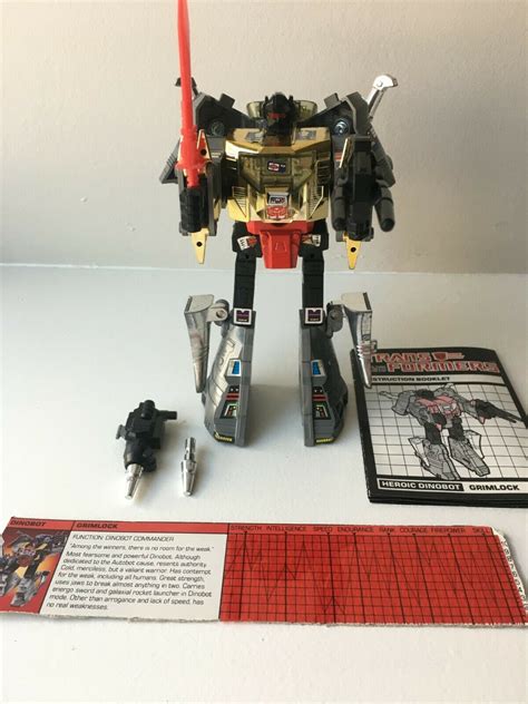 Mavin Vintage Transformer G1 Grimlock 1984 Takara