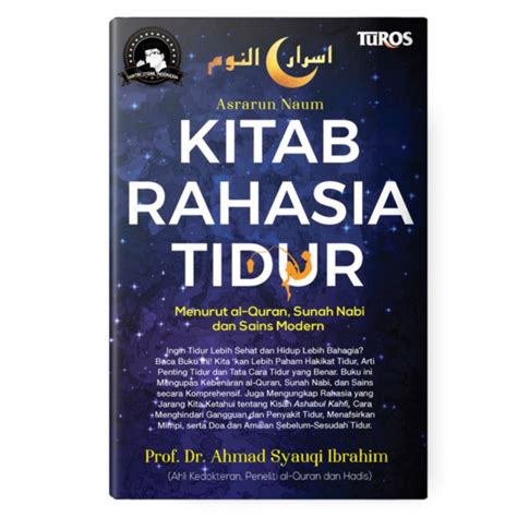 Jual Kitab Rahasia Tidur Menurut Al Quran Sunnah Nabi Sains Modern