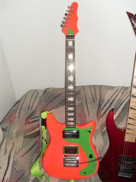 Customized Racer X Style Epiphone Phant O Matic Wilshire See Custom