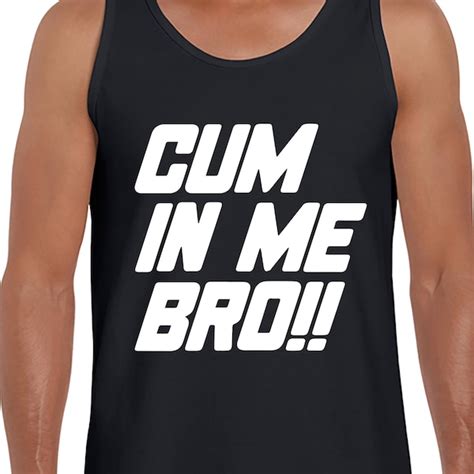 Cum Tank Top Etsy