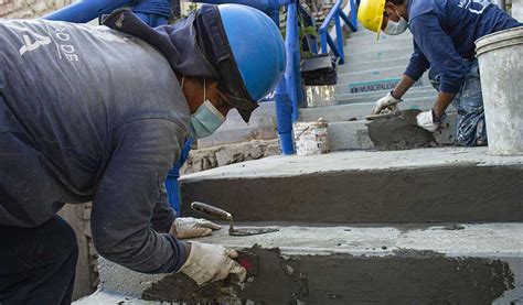 Municipalidad De Lima Realiz El Mantenimiento De Escaleras En