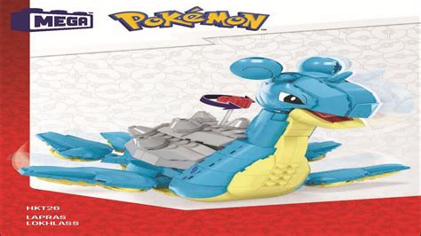 Mega Construx Instructions Pokemon Hkt Lapras Youtube