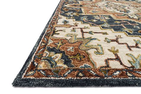 Loloi Victoria Vk 19 Bluemulti Area Rug Carpet Mart