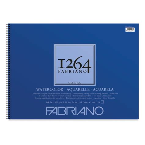 Fabriano Watercolor Pad X Wirebound Sheets