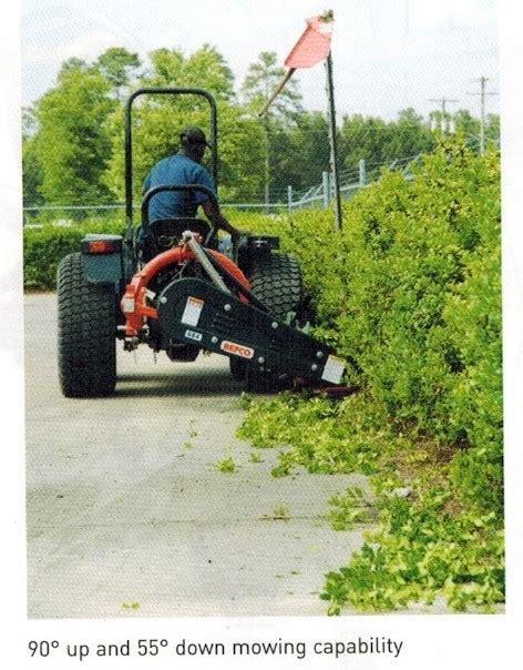 Tractor Mounted Sickle Bar Mowers With Hydraulic Lift Standard